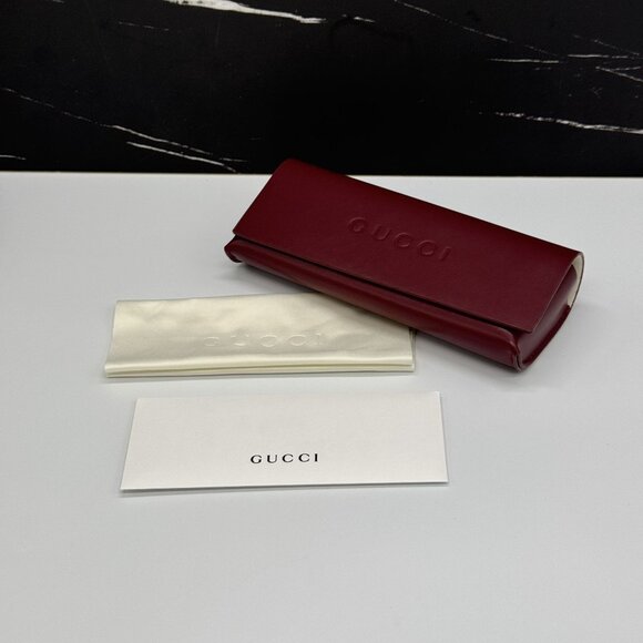 NEW GUCCI GG1579S 001 SUNGLASSES BLACK WOMEN EYEWEAR main image 12